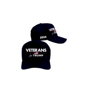 Donald Trump Veterans For Trump Authentic Campaign Official Hat Trucker Cap MAGA